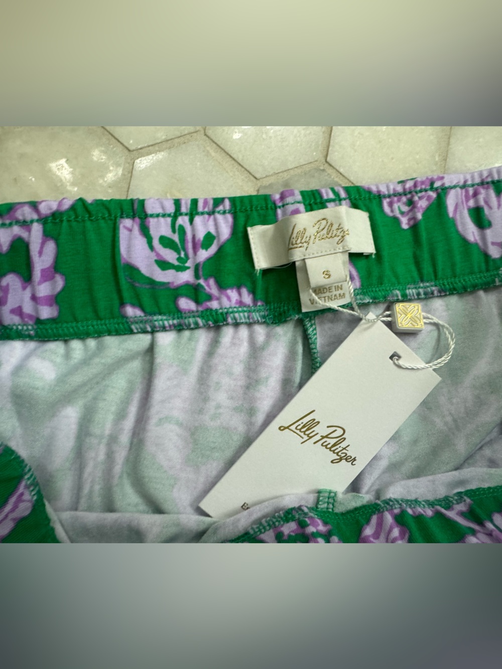 Lilly Pulitzer Allena Pants – Brazilian Green – NWT – Size Small - Picture 10 of 12